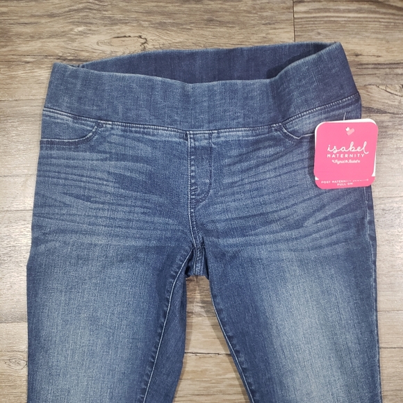 Post Maturnity Pull On Skinny Jeggings Women Pants - Picture 3 of 8